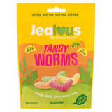 Jealous Sweets Tangy Worms Apple, Lemon, Strawberry &amp;amp; Orange