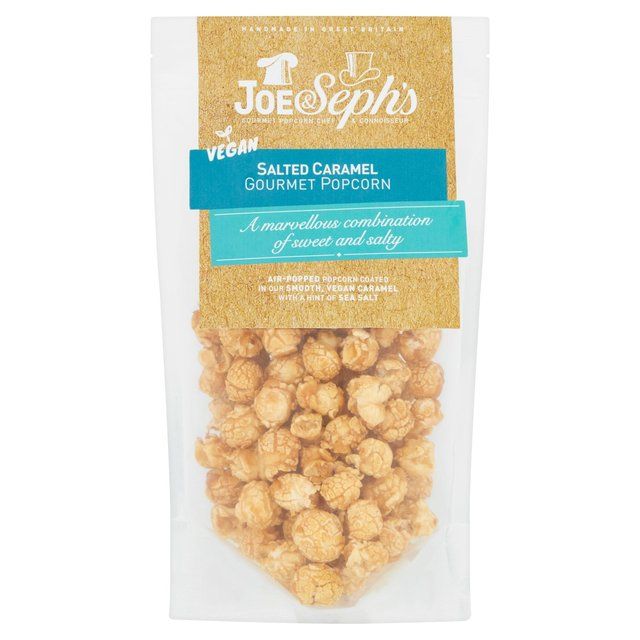 Joe &amp;amp; Seph's Popcorn Vegan Salted Caramel   80g