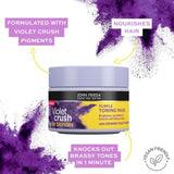 John Frieda Blonde Violet Crush Purple Toning Hair Mask   250ml