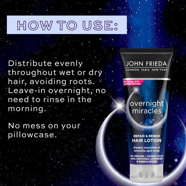 John Frieda Miraculous Repair &amp;amp; Renew Hair Lotion 100ml   100ml