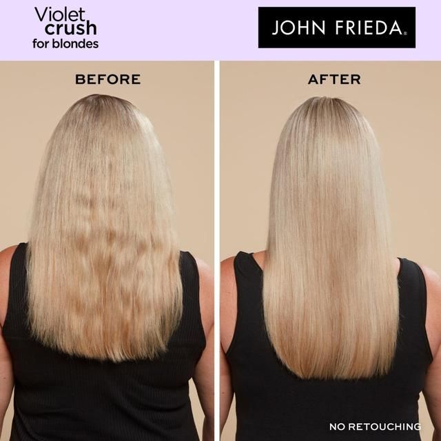 John Frieda Sheer Blonde Correcting Purple Shampoo &amp;amp; Conditioner Twin Pack   2 x 500ml