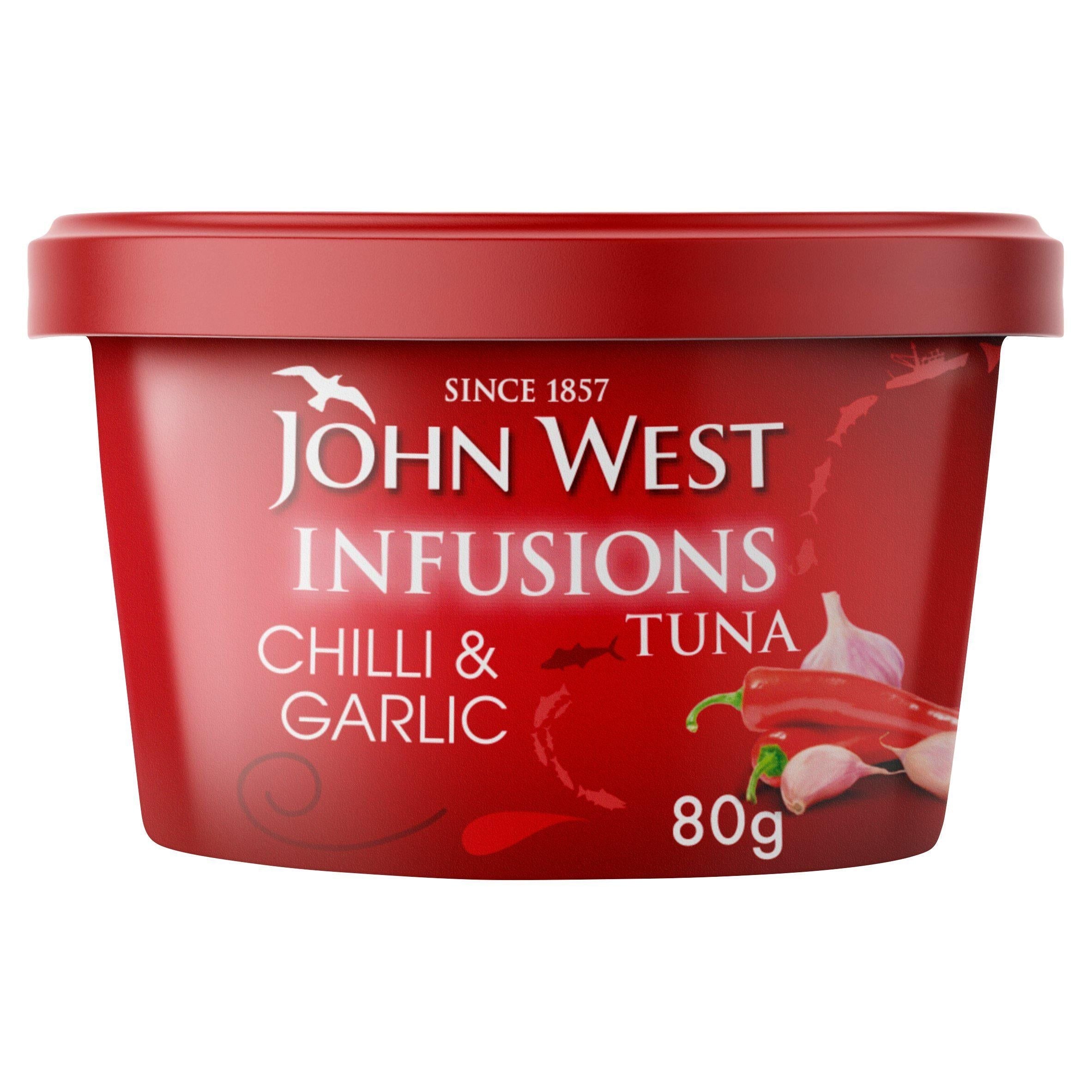 John West Infusions Tuna Chilli &amp;amp; Garlic 80g