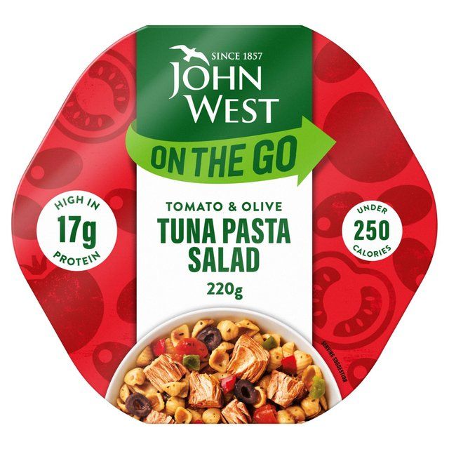 John West On The Go Tomato &amp;amp; Olive Tuna Pasta Salad   220g