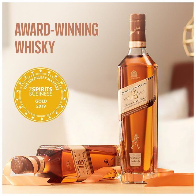 Johnnie Walker 18 Year Old Blended Scotch Whisky   70cl