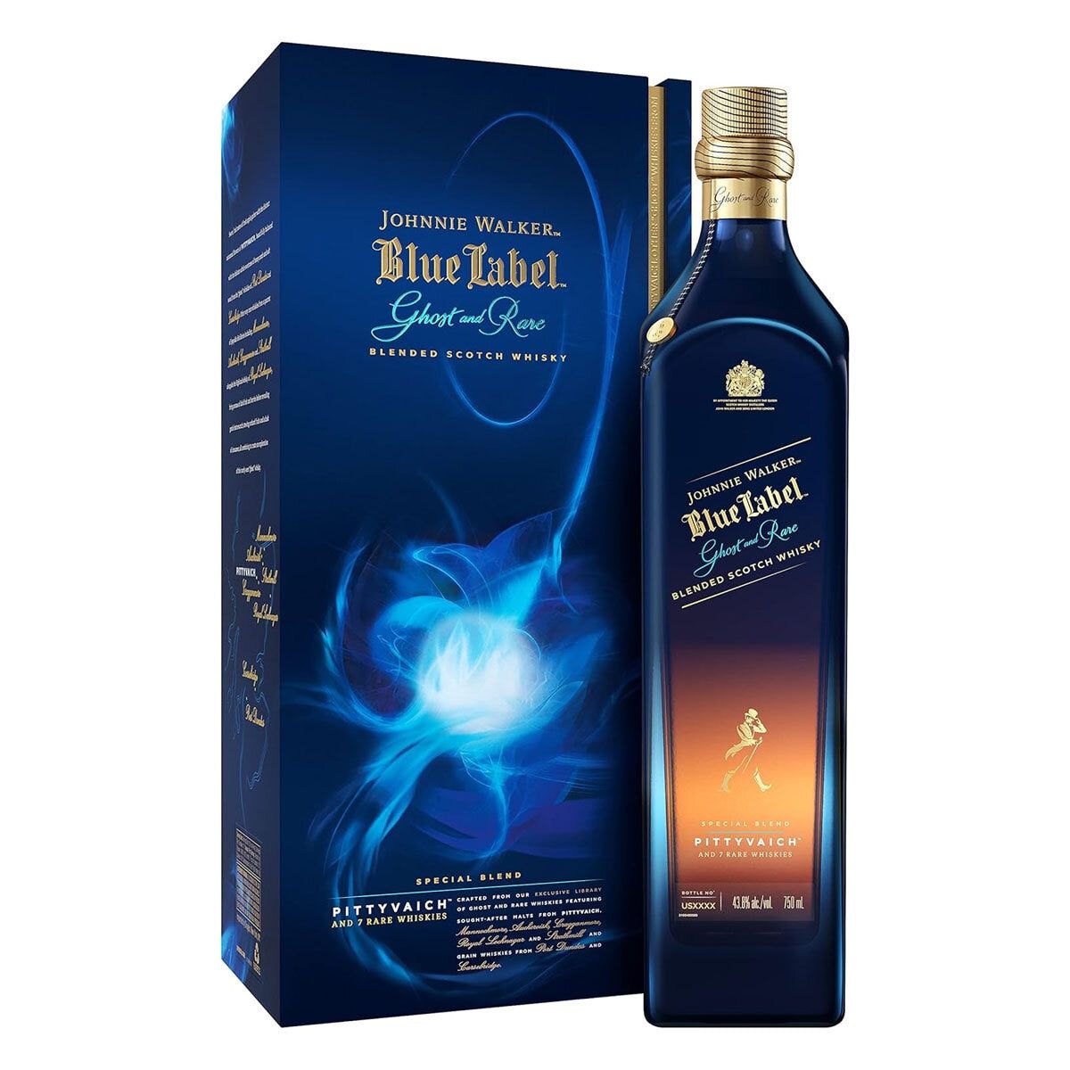 Johnnie Walker Blue Label Ghost &amp;amp; Rare Pittyvaich, 70cl
