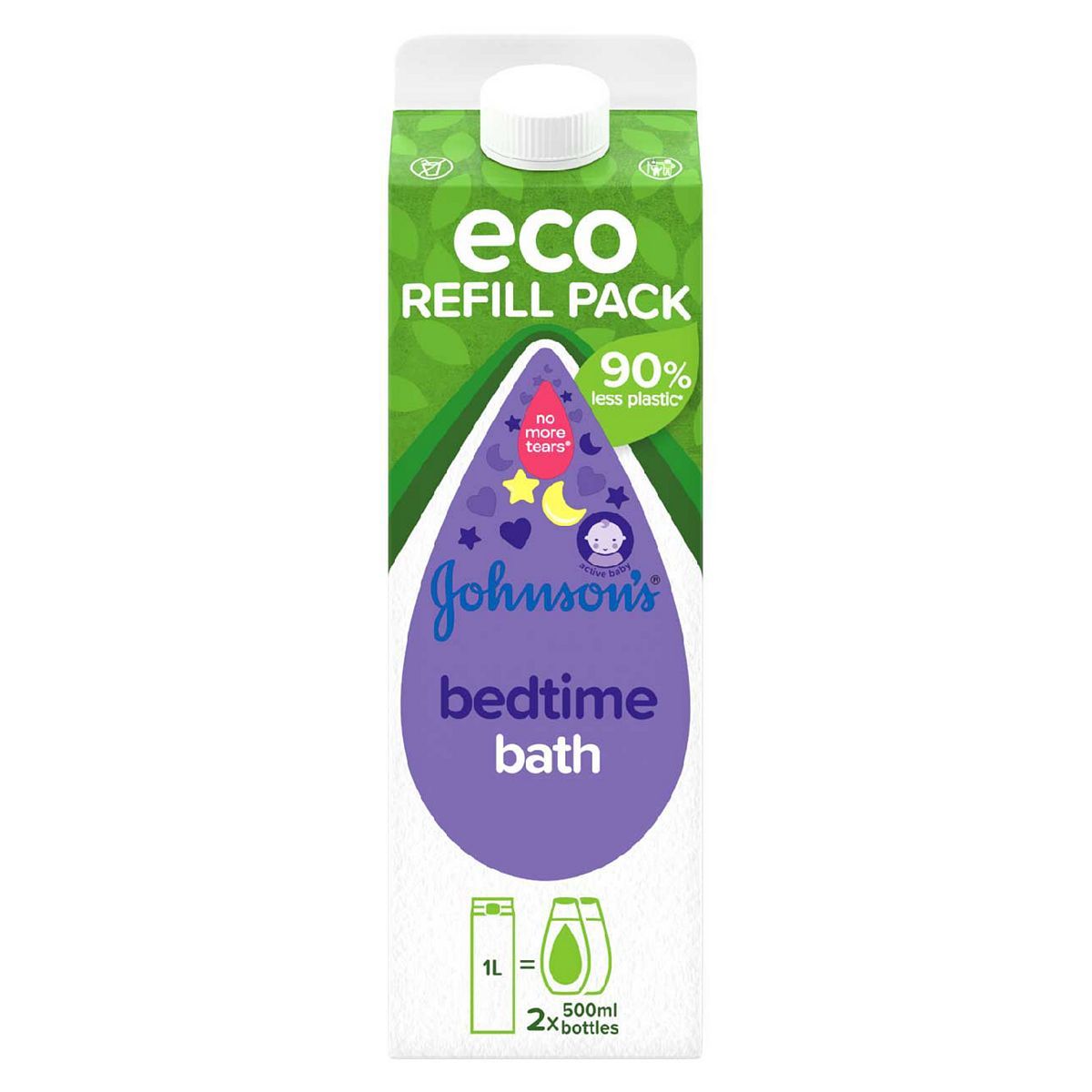 Johnson's&amp;reg; Baby Bedtime Bath Eco Refill Pack 1L