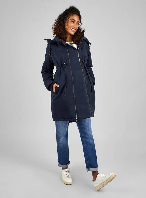 JOJO MAMAN B&amp;Eacute;B&amp;Eacute; 2 In 1 Maternity Padded Parka 16