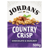 Jordans Country Crisp Chocolate &amp;amp; Hazelnut Breakfast Cereal   500g