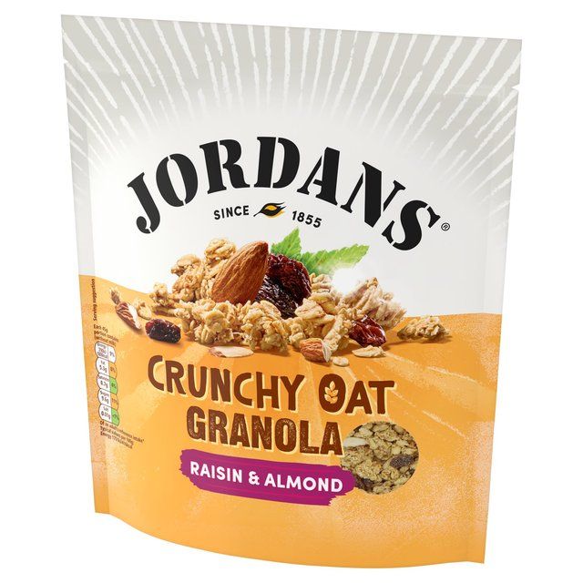 Jordans Crunchy Oat Raisin &amp;amp; Almond Granola Breakfast Cereal   750g