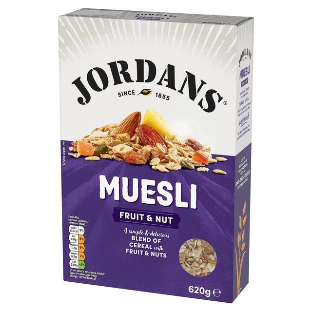 Jordans Fruit &amp;amp; Nut Muesli Breakfast Cereal   620g