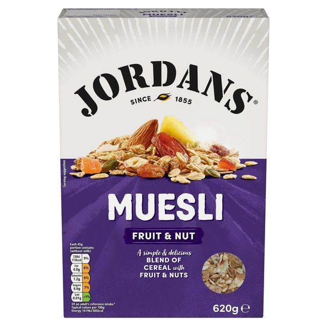 Jordans Fruit &amp;amp; Nut Muesli Breakfast Cereal   620g