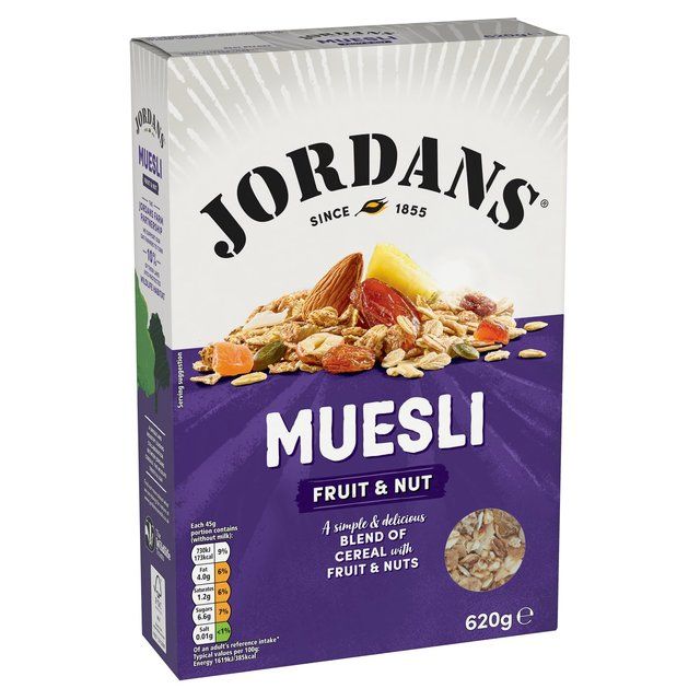 Jordans Fruit &amp;amp; Nut Muesli Breakfast Cereal   620g