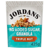 Jordans No Added Sugar Triple Nut Granola Breakfast Cereal   425g