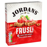 Jordans Red Berries Frusli Cereal Bars   6 x 30g