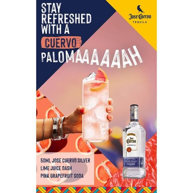 Jose Cuervo Especial Silver Tequila   70cl