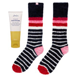 Joules Cosy Night In Fluffy Socks &amp;amp; Foot Cream