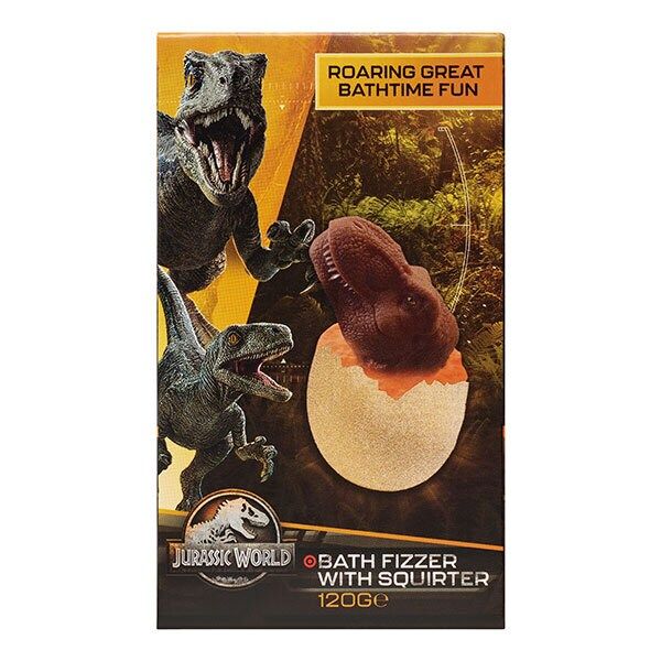 Jurassic World 120G Dino Head Bath Fizzer &amp;amp; Bath Squirter