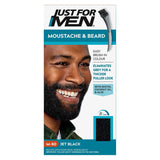 Just For Men Moustache &amp;amp; Beard Brush-In Colour Gel Jet Black