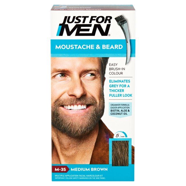 Just For Men Moustache &amp;amp; Beard Medium Brown