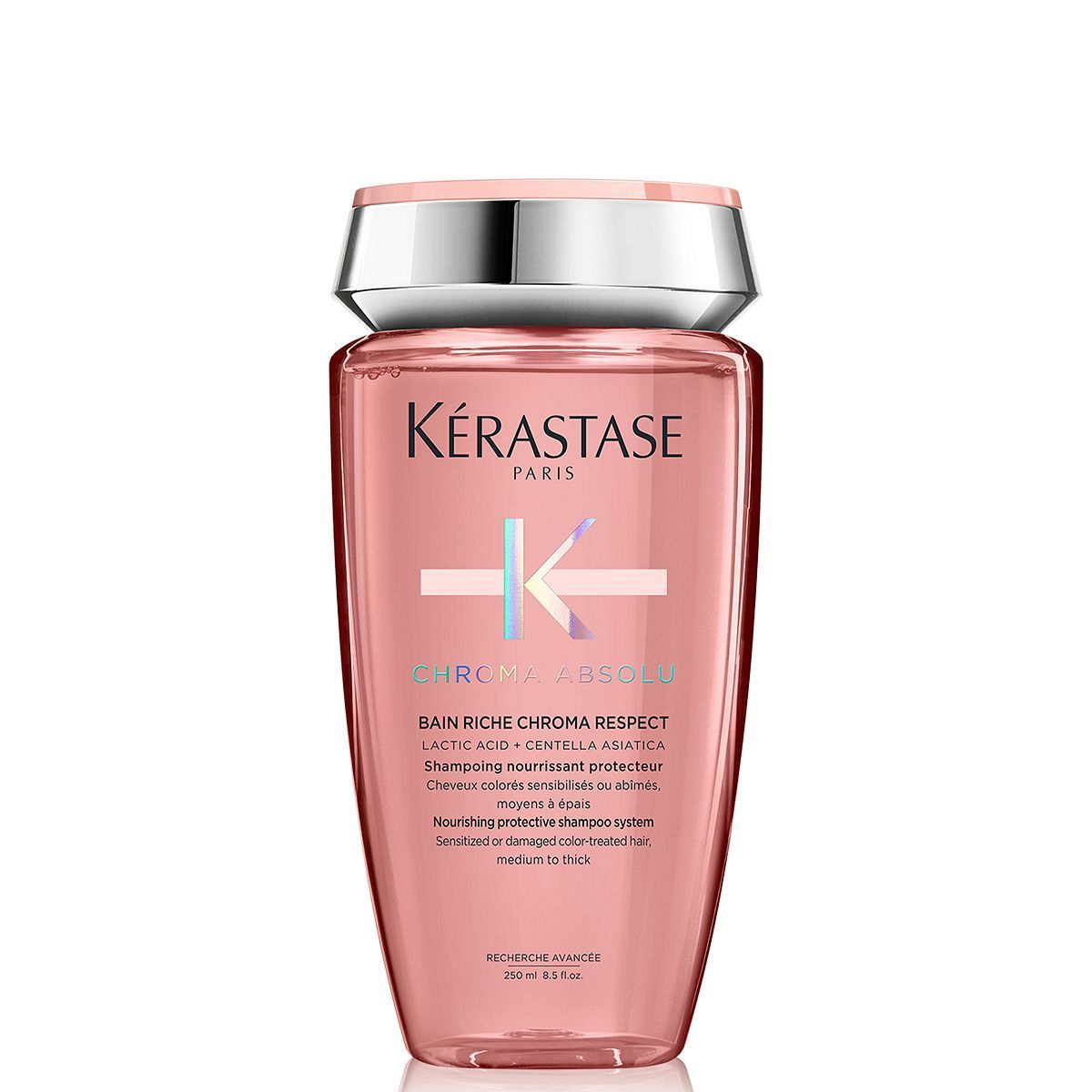 K&amp;eacute;rastase Chroma Absolu, Nourishing Shampoo, For Damaged Colour-Treated Hair, Medium To Thick, Bain Riche Chroma Respect, 250ml
