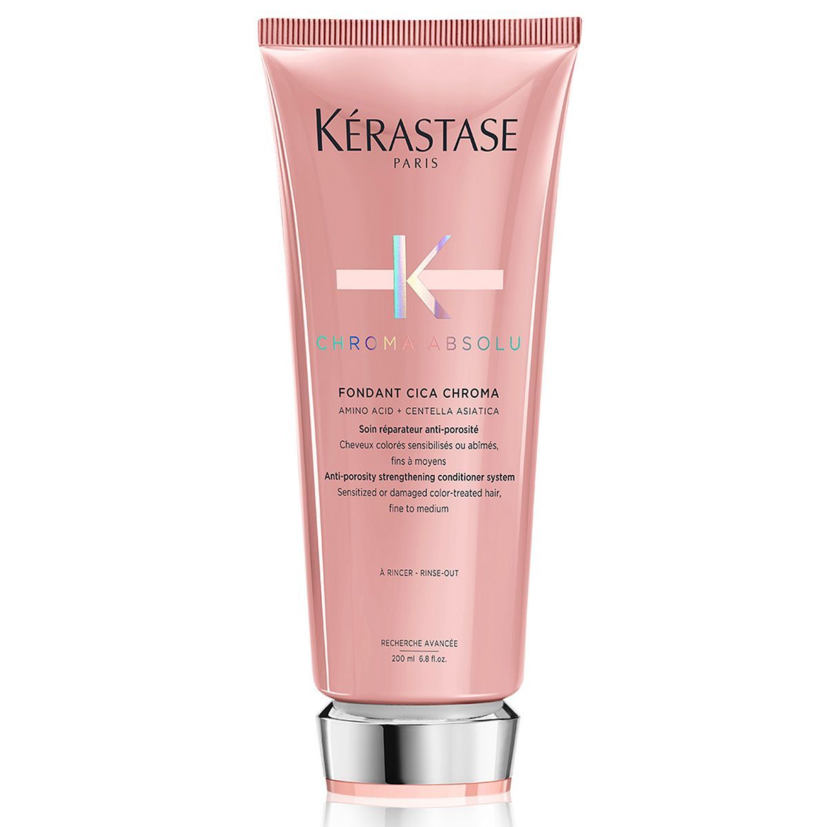 K&amp;eacute;rastase Chroma Absolu, Strengthening Conditioner, For Damaged Colour-Treated Hair, Fine To Medium, With Lactic Acid, 200ml