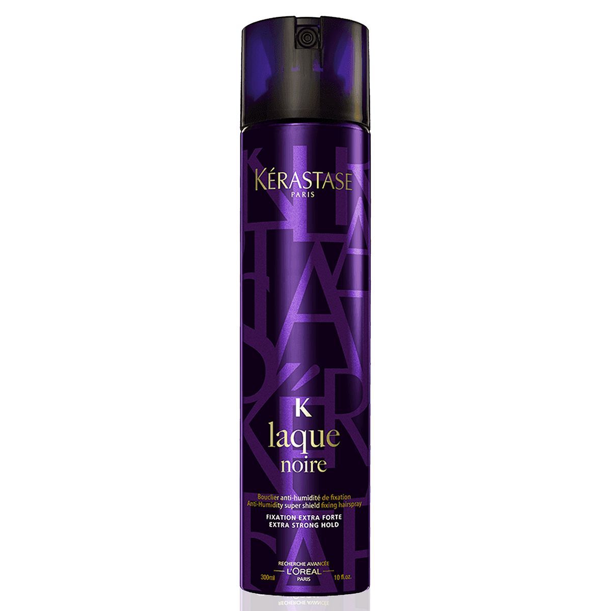 K&amp;eacute;rastase Coiffage Couture, Extra-Strong Holding Hair Spray, For All Hair Types, Humidity Resistant, Laque Noire, 300ml