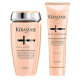 K&amp;eacute;rastase Curl Manifesto Shampoo and Conditioner Duo for Curly and Coily Hair, With Manuka Honey and Ceramide