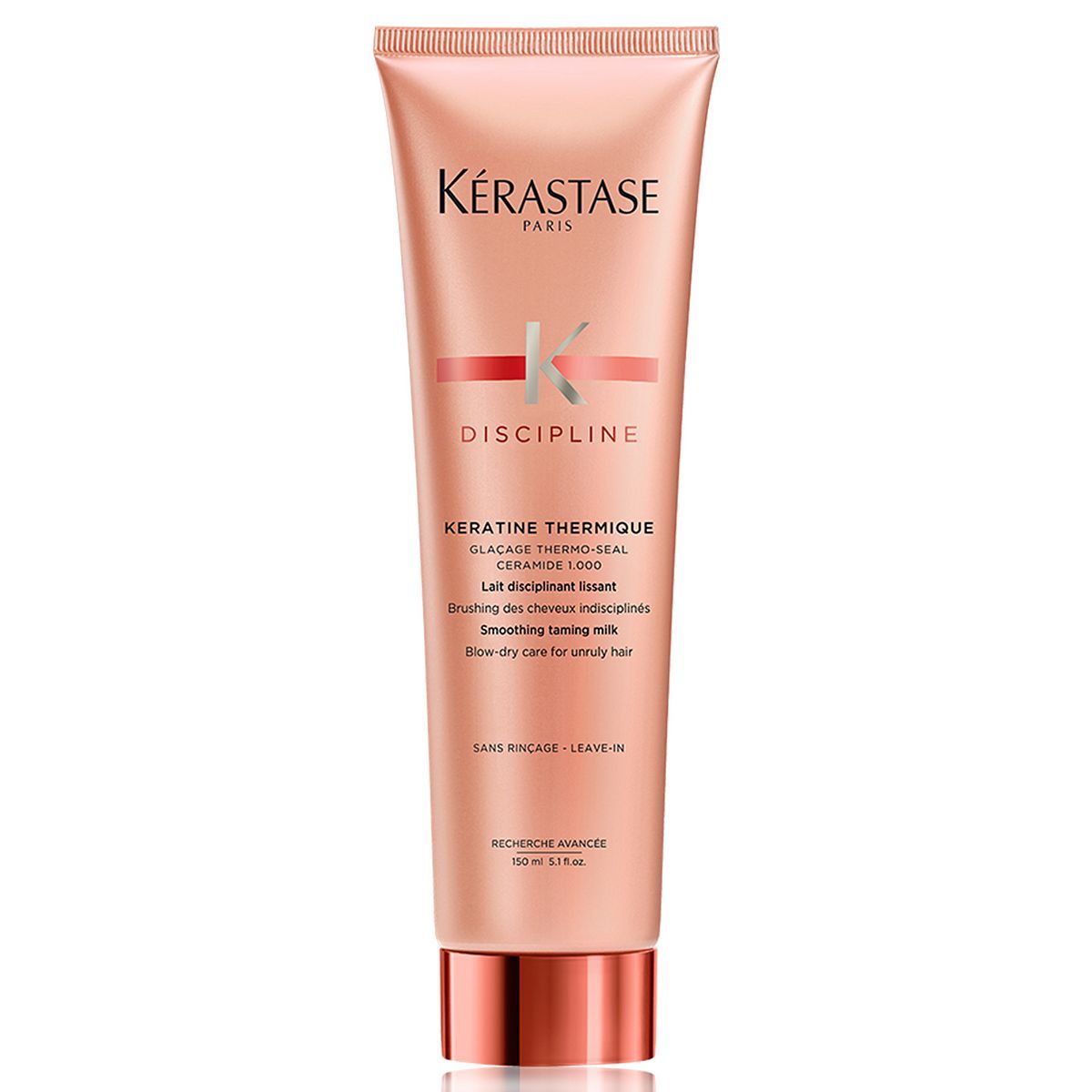 K&amp;eacute;rastase Discipline, Blow-Dry Protecting Milk, For Thick &amp;amp; Fragile Hair, With Unique Morpho-K&amp;eacute;ratine 150ml
