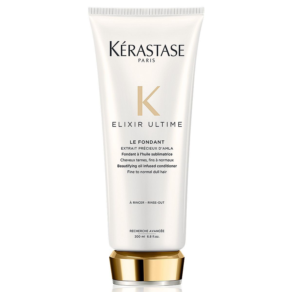 K&amp;eacute;rastase Elixir Ultime Oil-Infused Conditioner, For Fine to Normal Dull Hair, Shine Activating, With Argan Oil, 200ml