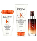 K&amp;eacute;rastase Nutritive Shampoo, Conditioner &amp;amp; Hair Serum Set, Hydrating Routine for Dry Hair Lacking Nutrition Trio