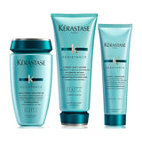 K&amp;eacute;rastase Resistance Shampoo, Conditioner and Hair Treatment, Strengthening Routine to Repair Dry Damaged Hair, Trio Set