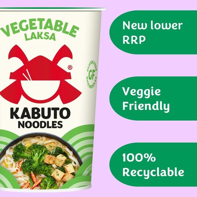 Kabuto Noodles Vegetable Laksa   65g