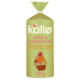 Kallo Apple &amp;amp; Cinnamon Rice Cake   127g