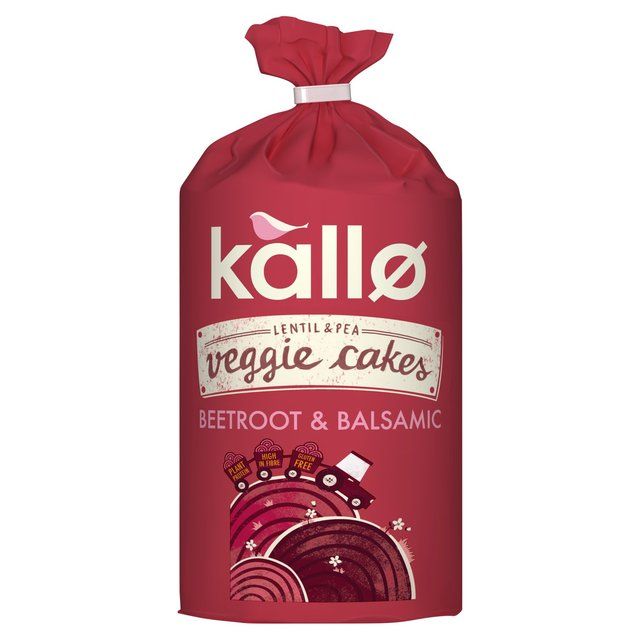 Kallo Beetroot &amp;amp; Balsamic Veggie Cakes   122g