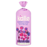 Kallo Blueberry &amp;amp; Vanilla Rice &amp;amp; Corn Cakes   131g