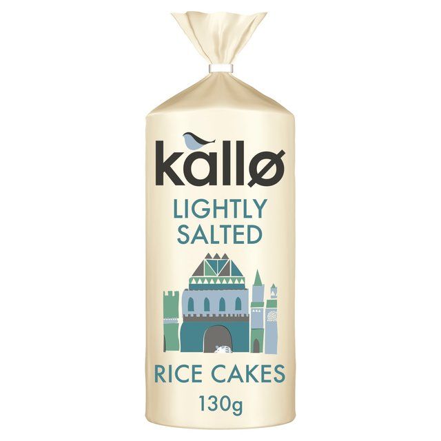 Kallo Lightly Salted Wholegrain Rice Cakes   130g
