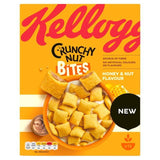 Kellogg's Crunchy Nut Bites Honey &amp;amp; Nut Flavour Breakfast Cereal    375g
