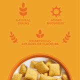 Kellogg's Crunchy Nut Bites Honey &amp;amp; Nut Flavour Breakfast Cereal    375g