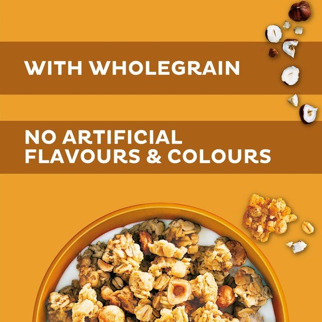 Kellogg's Crunchy Nut Caramelised Hazelnuts Breakfast Granola    380g