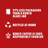 Kenco Smooth Instant Coffee Paper Refill   150 per pack