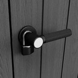 Keter Cortina Alto 4ft 6&amp;quot; x 2ft 4&amp;quot; (1.4 x 0.7m) 1,415 Litre Vertical Storage Shed with Shelves