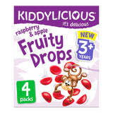 Kiddylicious Raspberry &amp;amp; Apple Fruity Drops 3+ Years