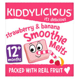Kiddylicious Smoothie Melts, Strawberry &amp;amp; Banana, Infant Snack, 12months+, 6g