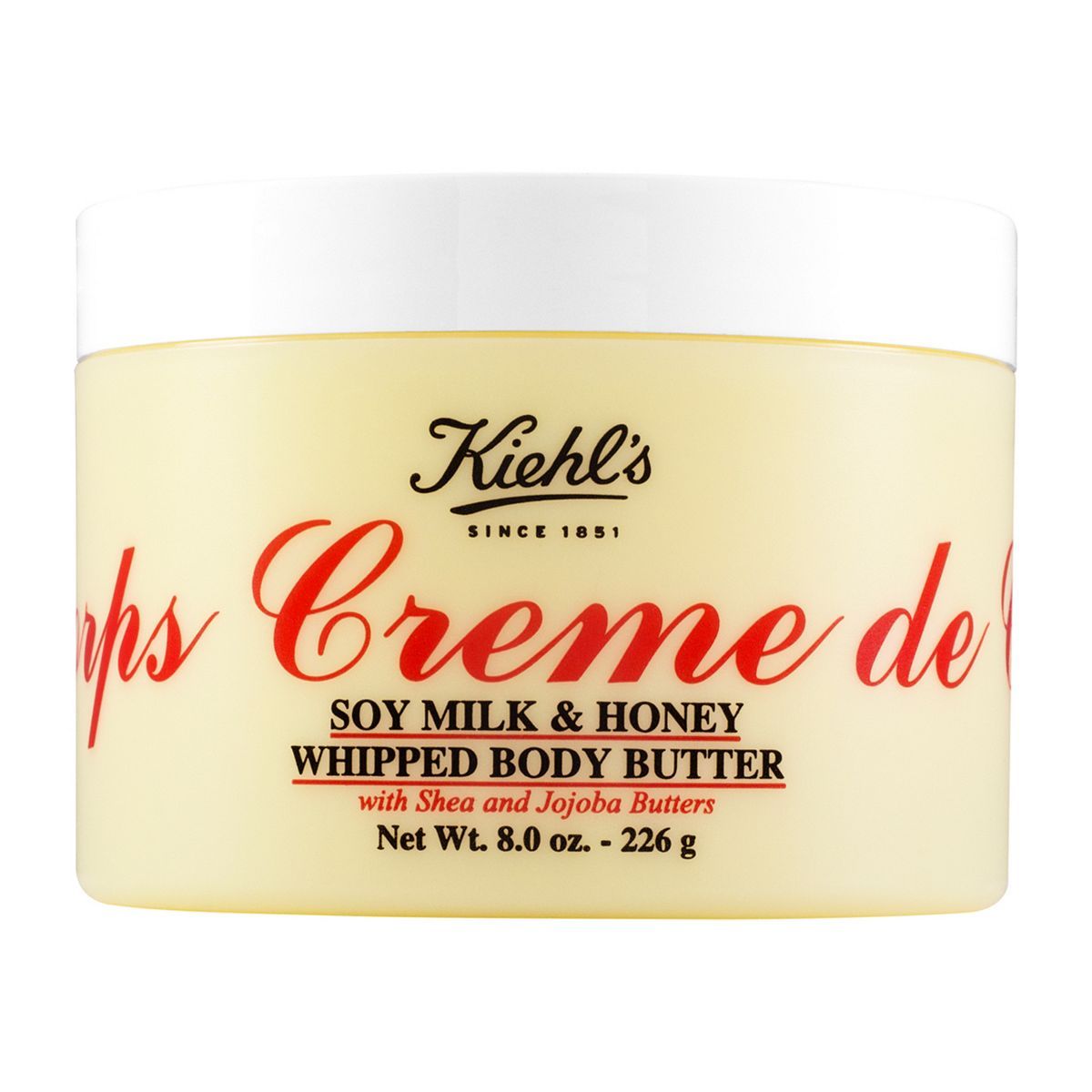 Kiehl's Cr&amp;egrave;me de Corps Soy Milk &amp;amp; Honey Whipped Body Butter 226g