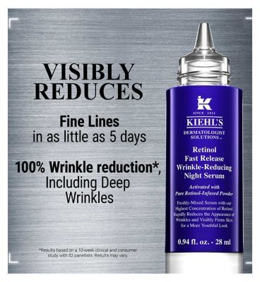 Kiehl's Retinol Fast Release Wrinkle-Reducing Night Serum 30ml
