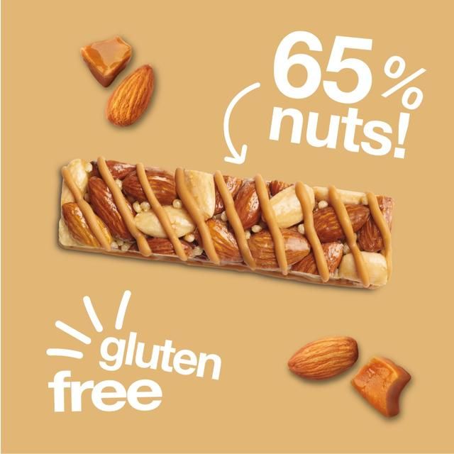 KIND Caramel Almond &amp;amp; Sea Salt Snack Bars Multipack   3 x 30g