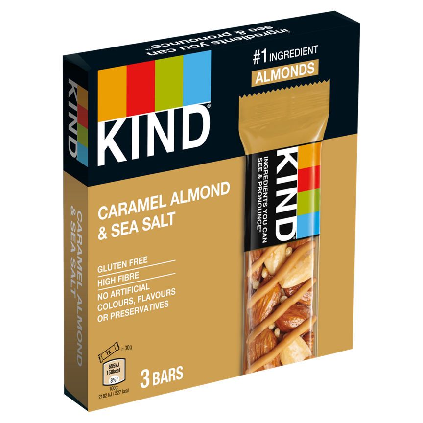 KIND Caramel Almond &amp;amp; Sea Salt Snack Bars Multipack
