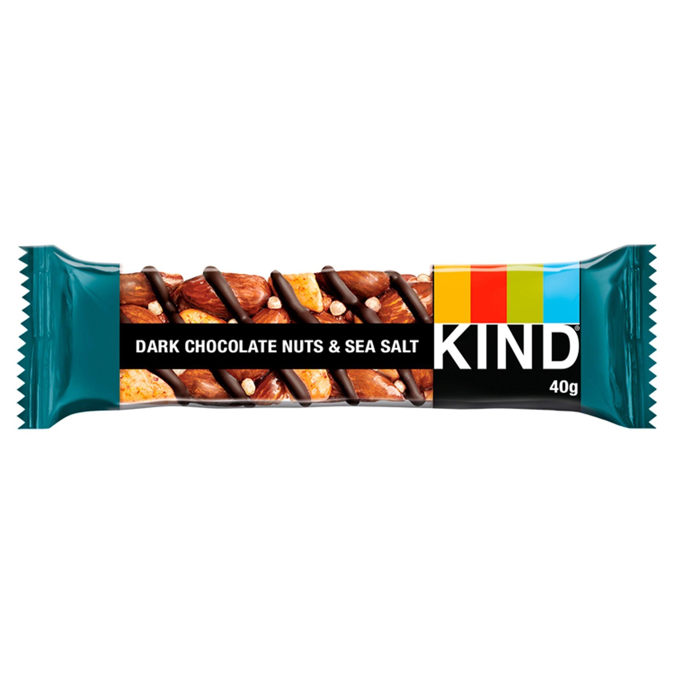KIND Dark Chocolate Nuts &amp;amp; Sea Salt Snack Bar 40g
