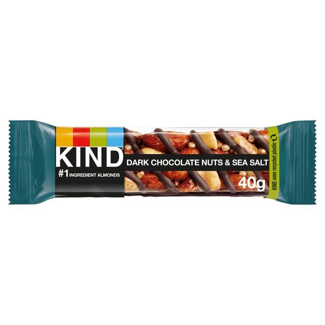 KIND Dark Chocolate Nuts &amp;amp; Sea Salt Snack Bars Multipack   12 x 40g