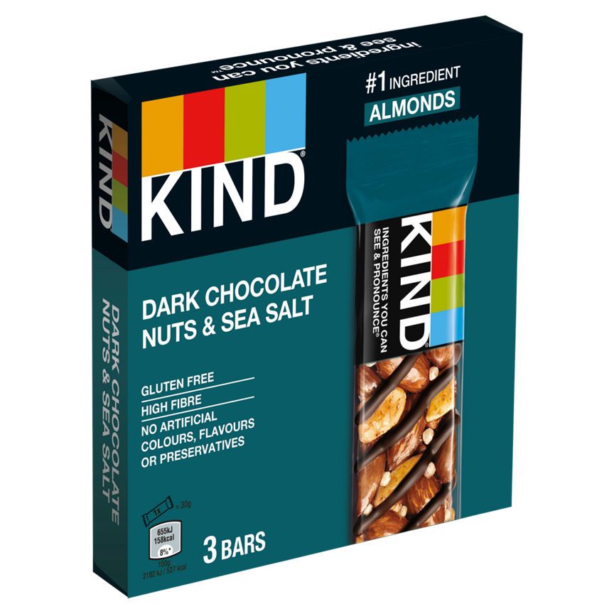 KIND Dark Chocolate Nuts &amp;amp; Sea Salt Snack Bars Multipack